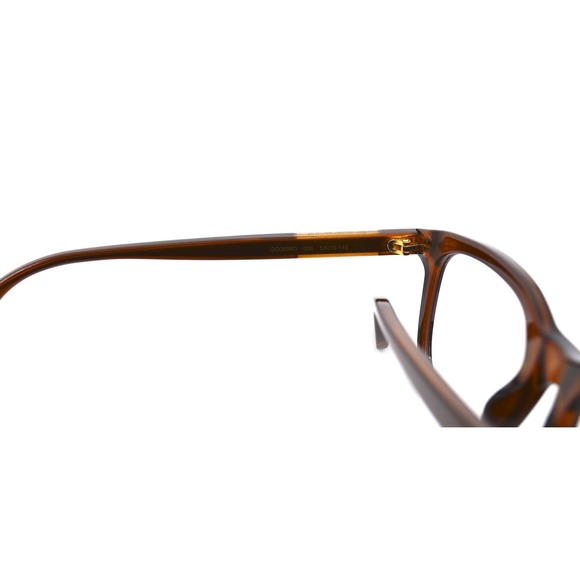 NEW GUCCI GG0938O 006 BROWN TRANSPARENT AUTHENTIC EYEGLASSES FRAME - Picture 12 of 14